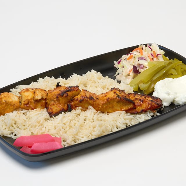 Shish Taouk Plate.
