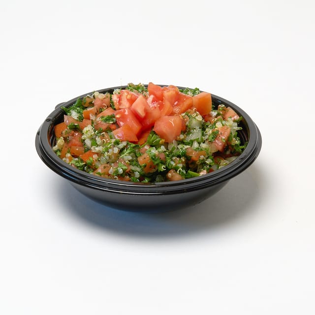 Quinoa Tabbouleh.